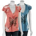 Core Women's Melissa Butterfly Print T-shirt