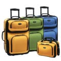 U.S. Traveler RIO 2-piece Expandable Luggage Set