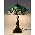 Tiffany-style Blue Dragonfly Table Lamp