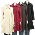 Marvin Richards Women's Long Wool Coat