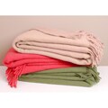 Colorful New Zealand Wool Throw Blanket