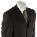 Pierre Cardin Men's Grey Wool 3-button Suit