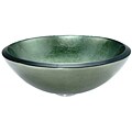 Kraus 19 mm Candy Apple Green Glass Vessel Sink
