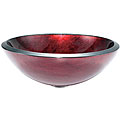 Kraus 19 mm Galaxy Fire Red Vessel Sink