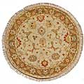 Hand-woven Regency Flat-weave Rug (6' Round)