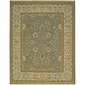 Hand-woven Regency Flat-weave Wool Rug (6' x 9')