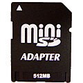 Veritech Mini SD 512MB with SD adaptor