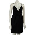 Cynthia Rowley Women's Cotton Pique V-neck Dress