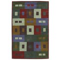 Hand-tufted Prism Collection Wool Rug (5' x 8')
