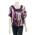Cha Cha Vente Women's Square-neck Poncho Top