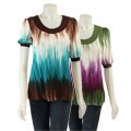 Cha Cha Vente Women's Short Sleeve Tunic Shirt