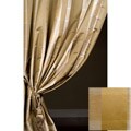 Faux Silk 108-inch Check Curtains