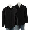 Perry Ellis Men's Wool Zip Front Coat