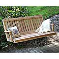 Red Cedar 4-foot Southern English Garden Porch Swing