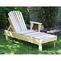 Red Cedar Keystone Chaise Lounge Chair
