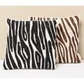 Zambia Beaded Zebra Stripe Pillow