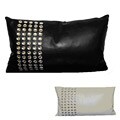 Long Leather Pillow