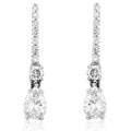 14k Gold 5/8ct TDW Pear-shaped Diamond Earrings (H-I, SI-I1)