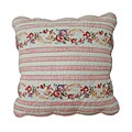 Floral Path Quilted Throw Pillows (Set of 2)
