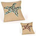 St. Tropez Beaded Starfish Pillow