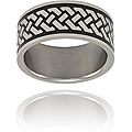 TRAX Laser Cut Polished Stainless Steel Ring