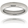 Domed Polished Tungsten 4 mm Band