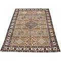 Pakistani Persian Bokhara Brown/ Ivory Rug (7'9 x 11'4)