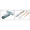 Fishing Rod with Tackle and 3-piece BBQ Set