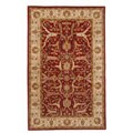 Hand-tufted Grandeur Red Wool Rug (8'6 x 11'6)