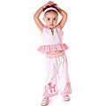 Sophia's Style Girl's Pink Poodle Capri Outfit