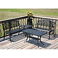 Barback Garden Conversational Group Bench Set (Set of 4)