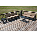 Catalina Conversational Group Black Dining Furniture (Set of 5)
