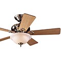 Hunter 44-inch Brushed Nickel Ceiling Fan with Light (Refurbished)