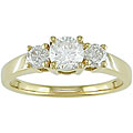 14k Gold 3/4ct TDW Diamond Engagement Ring (H-I-J, I1-I2)