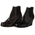Taryn Rose Women's 'Dolann' Leather Wedge Boots