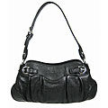 Ferragamo Black Leather Shoulder Bag