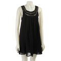 Pure Sugar Women's Silk Swiss Dot Dress