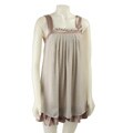 Pure Sugar Women's Satin Trim Sleeveless Dress