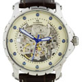 Mount Royal Men's Automatic Skeleton Dial Watch