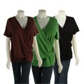 John Paul Richard Women's Plus Size Belted Front Shirt