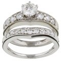 14k White Gold 1 3/4ct TDW Diamond Bridal Ring Set (H-I, I1-I2)
