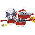 Heavy Duty 7-piece Nonstick Dual Tone Cookware Set