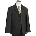 BJK Collections Boy's Army Green 5-piece Suit