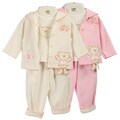 Take Me Home Infant Girl's 3-piece Pants Set