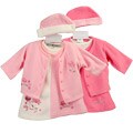 Take Me Home Infant Girl's 4-piece Dress Set