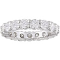 18k Gold 3 1/2ct TDW Round Diamond Eternity Band (F-G, SI2-I1)