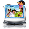 Memorex NDF6052 Digital Photo Frame with Dora and Diego Toppers