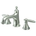 Chromed Brass Widespread Lavatory Faucet