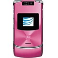 Motorola V3XX Pink Razr Unlocked Quad Band Cell Phone