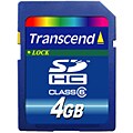 Transcend 4GB SDHC Secure Digital Memory Card